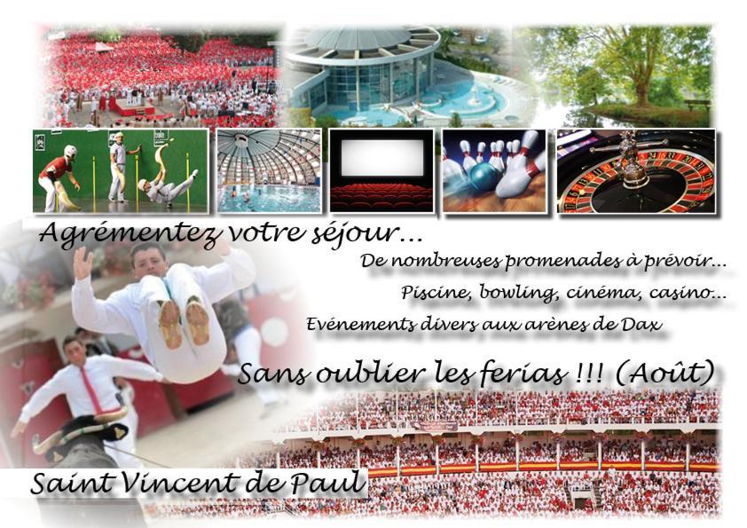 Dax Location Maison Avec Spa Saint-Vincent-de-Paul  Dış mekan fotoğraf